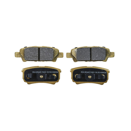 RDA Brakes Extreme Brake Pad Set Rear RDX1686SM