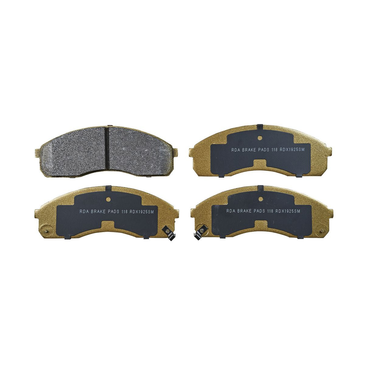 RDA Brakes Extreme Brake Pad Set Front RDX1925SM
