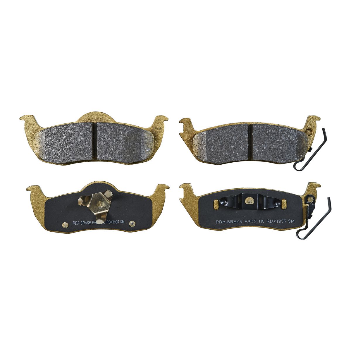 RDA Brakes Extreme Brake Pad Set Rear RDX1935SM