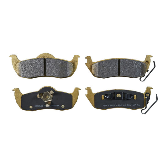 RDA Brakes Extreme Brake Pad Set Rear RDX1935SM