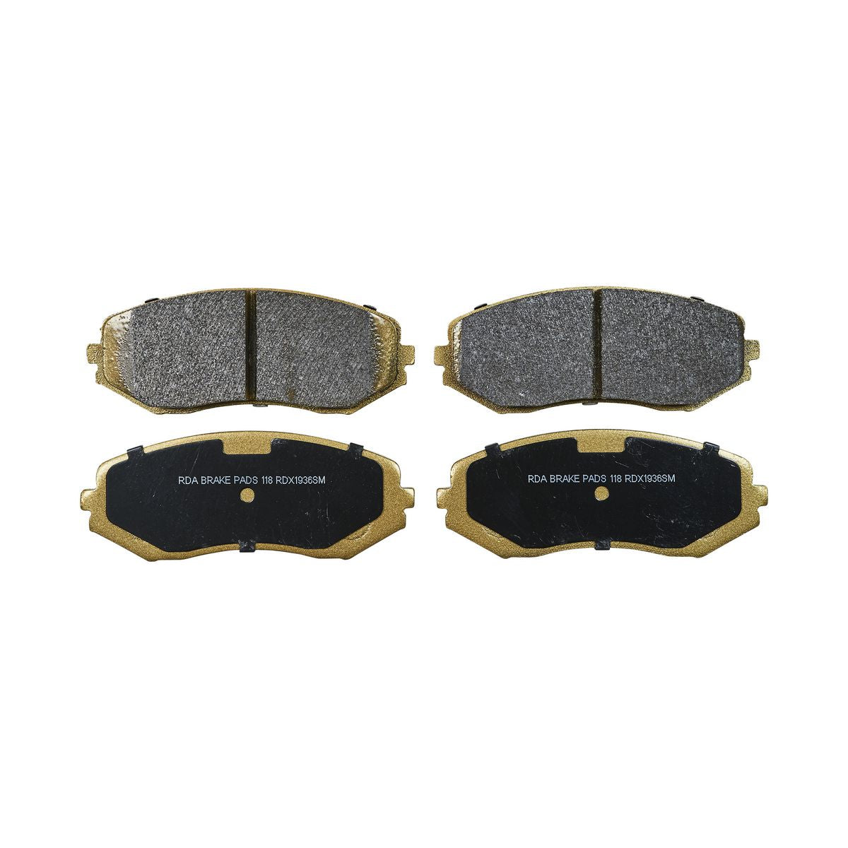 RDA Brakes Extreme Brake Pad Set Front RDX1936SM