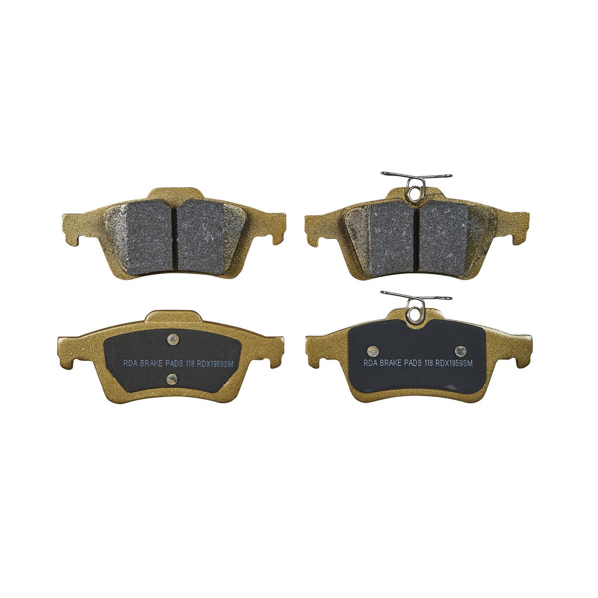 RDA Brakes Extreme Brake Pad Set Rear RDX1959SM