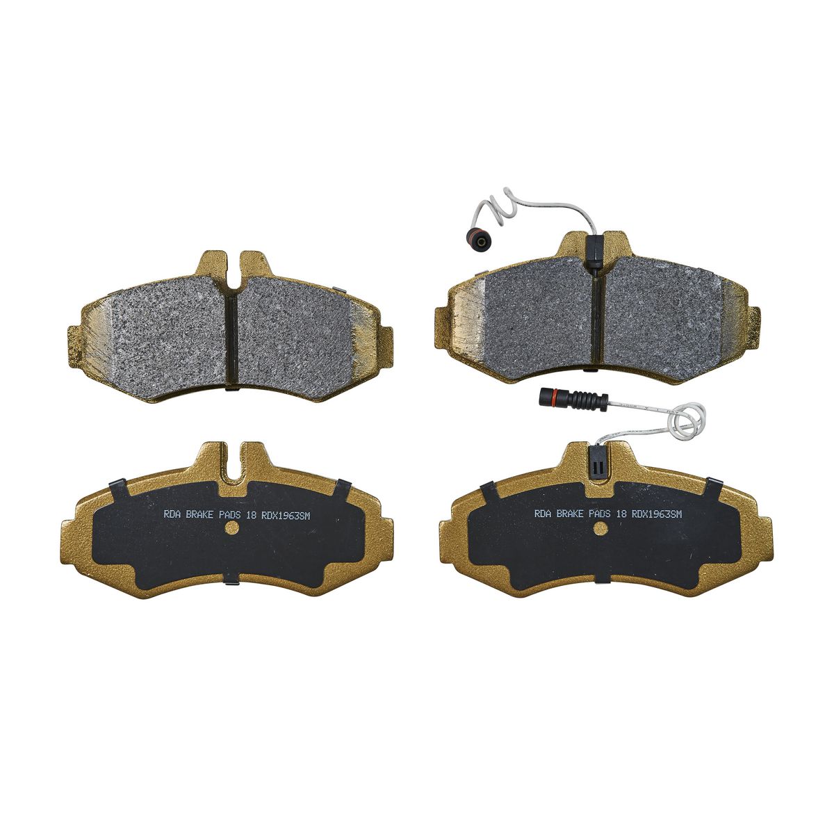 RDA Brakes Extreme Brake Pad Set Front RDX1963SM