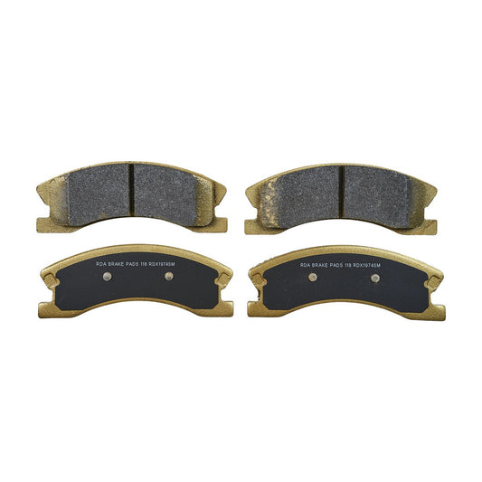 RDA Brakes Extreme Brake Pad Set Front RDX1974SM