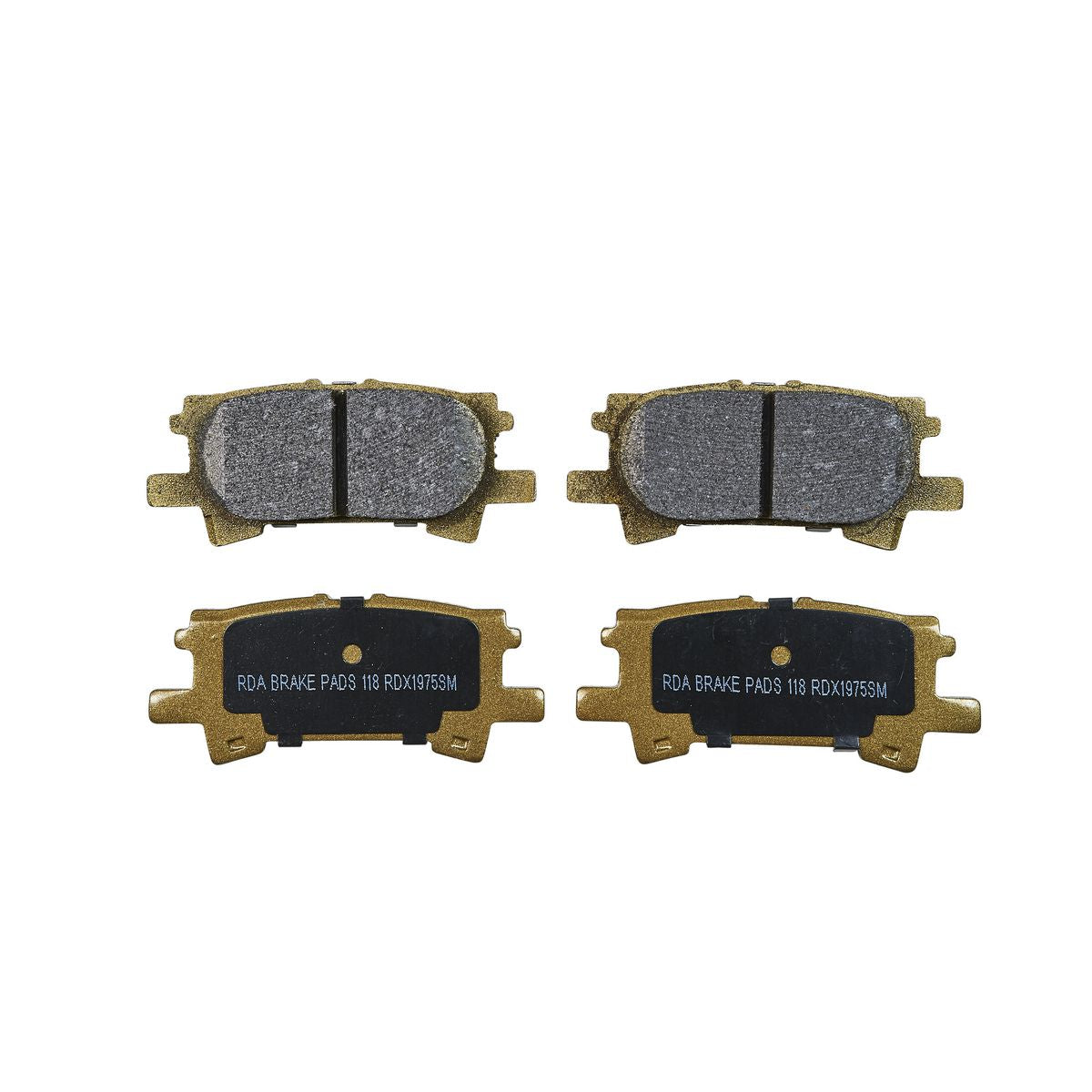 RDA Brakes Extreme Brake Pad Set Rear RDX1975SM