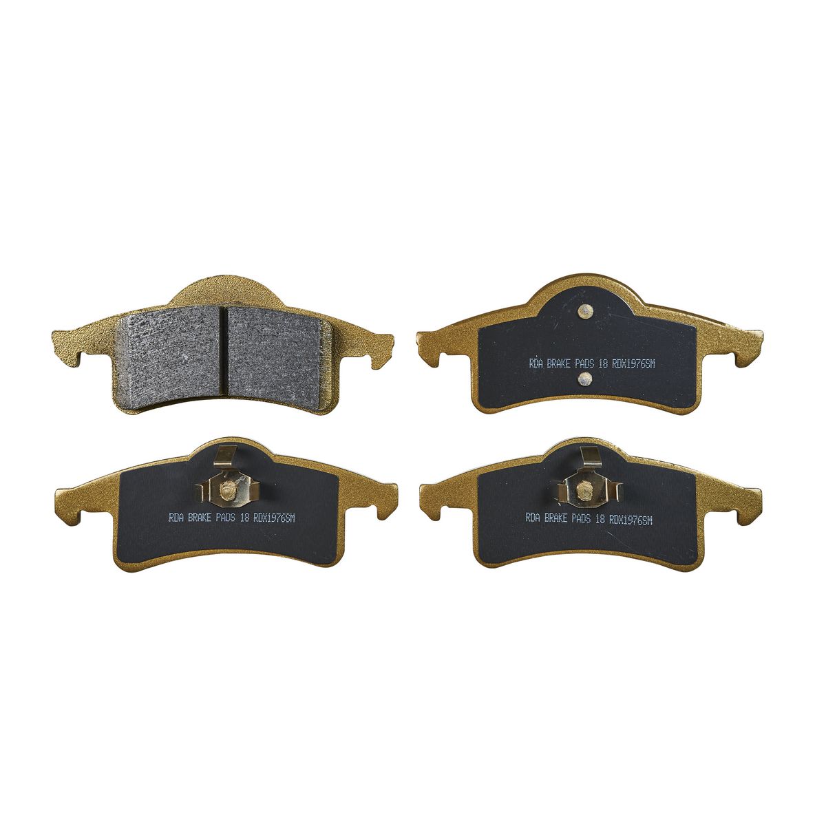 RDA Brakes Extreme Brake Pad Set Rear RDX1976SM