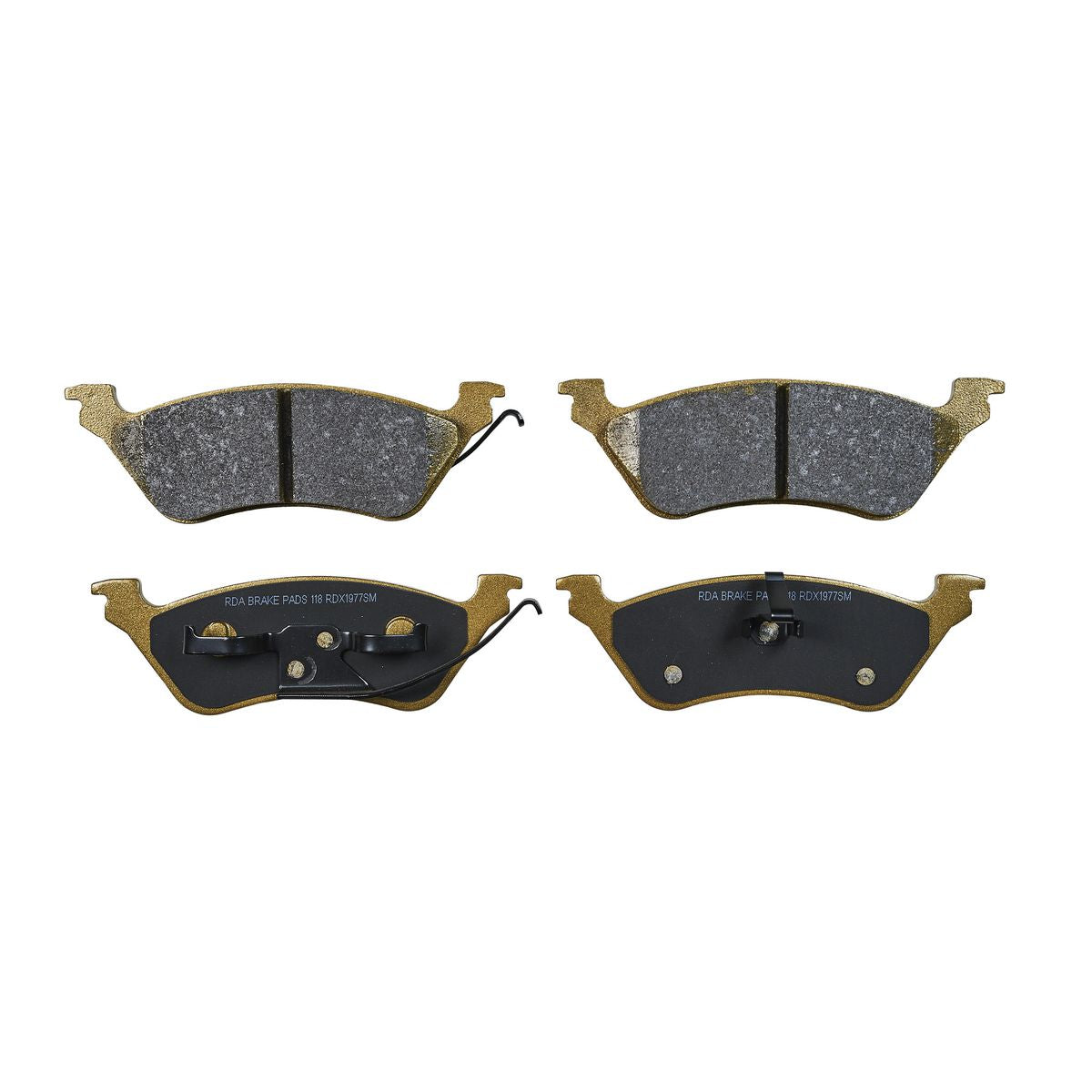 RDA Brakes Extreme Brake Pad Set Rear RDX1977SM
