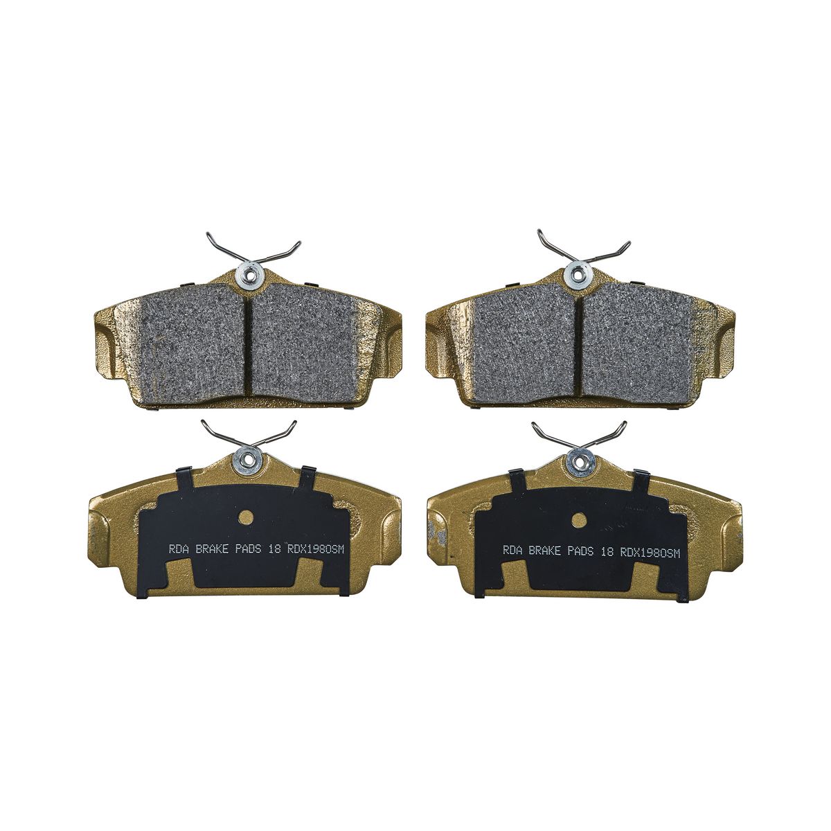 RDA Brakes Extreme Brake Pad Set Front RDX1980SM