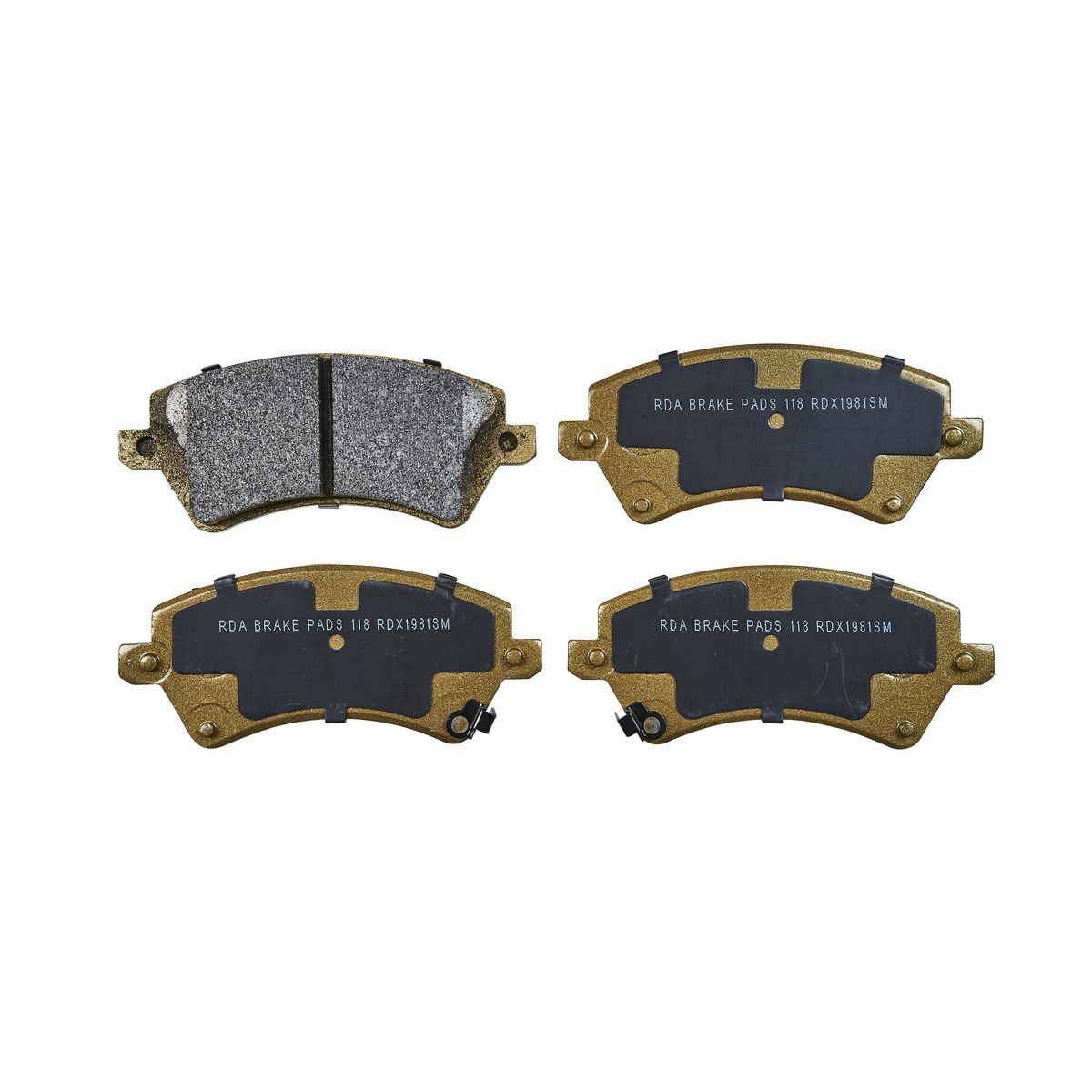 RDA Brakes Extreme Brake Pad Set Front RDX1981SM