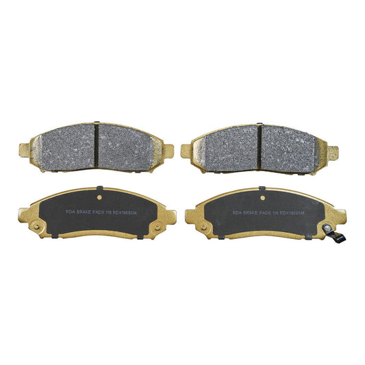 RDA Brakes Extreme Brake Pad Set Front RDX1989SM