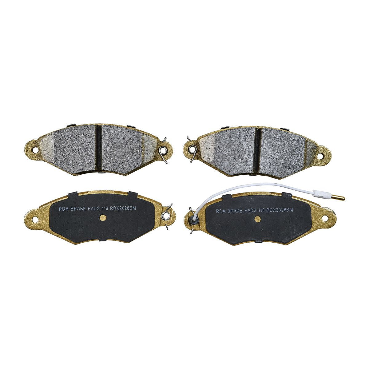 RDA Brakes Extreme Brake Pad Set Front RDX2026SM