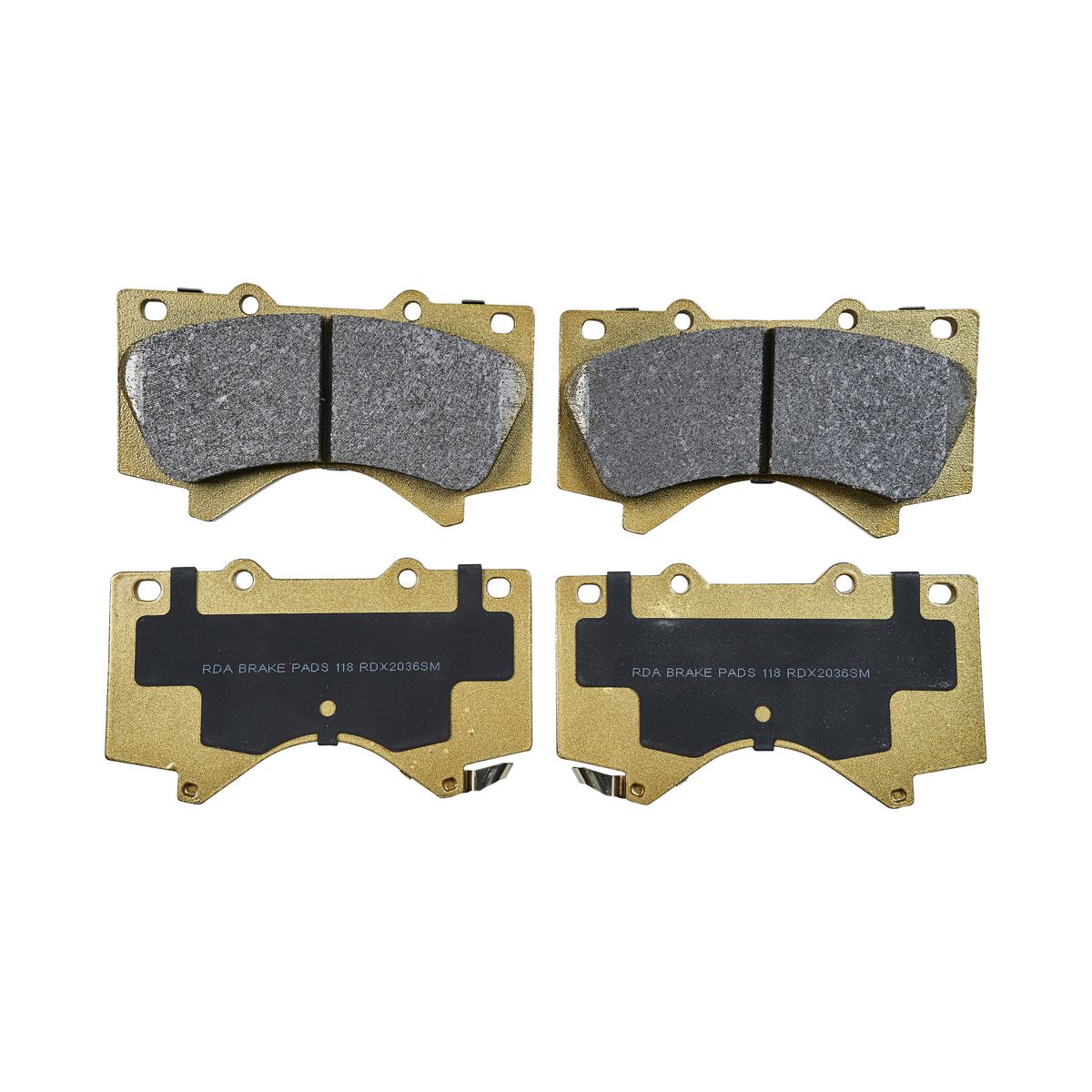 RDA Brakes Extreme Brake Pad Set Front RDX2036SM