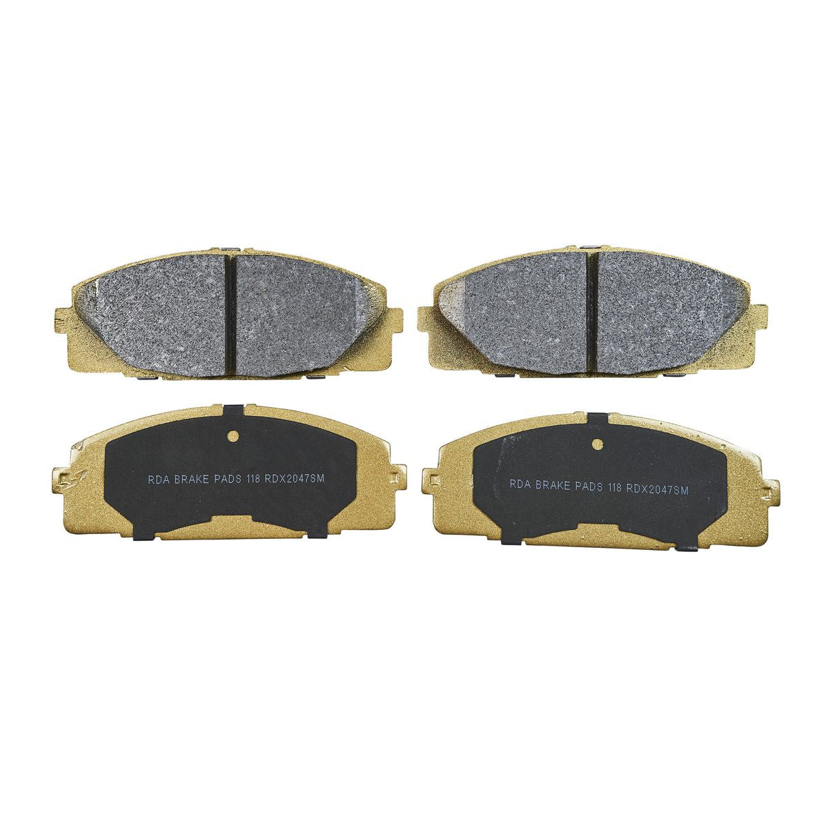 RDA Brakes Extreme Brake Pad Set Front RDX2047SM