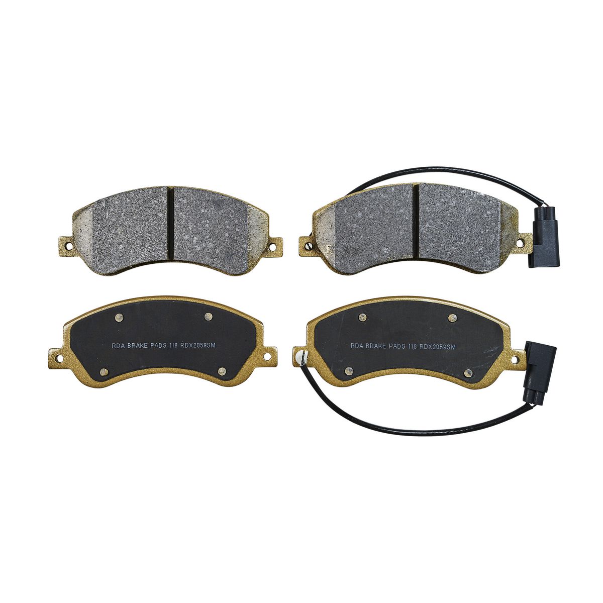RDA Brakes Extreme Brake Pad Set Front RDX2059SM