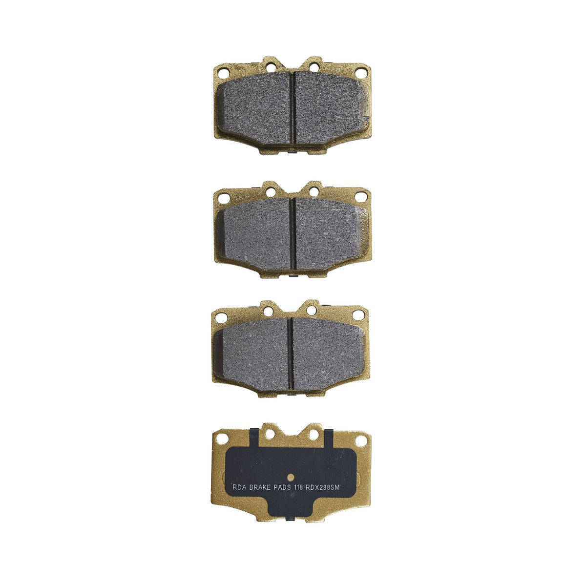 RDA Brakes Extreme Brake Pad Set Front RDX288SM