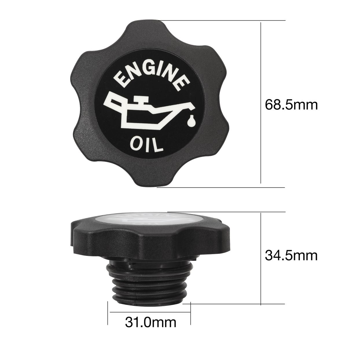 Tridon Oil Cap TOC527