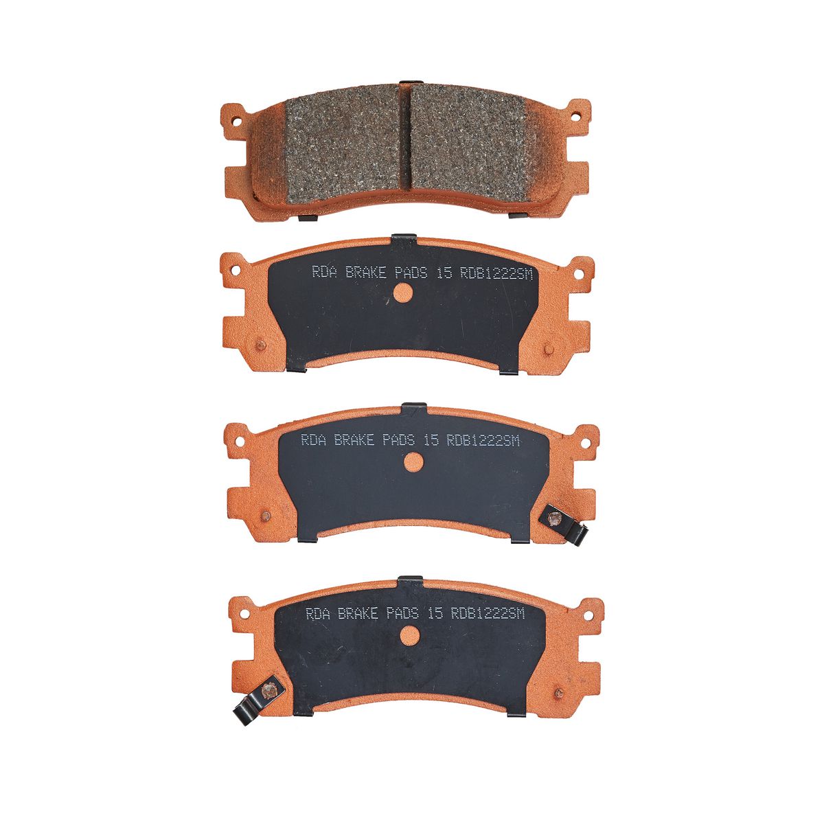 RDA GP Max Brake Pad Set Rear RDB1222