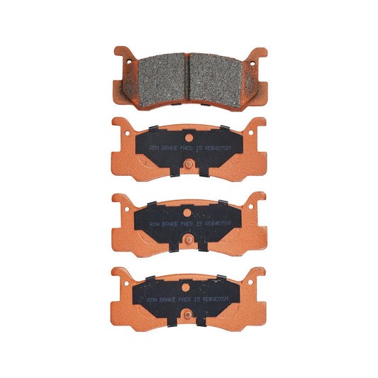 RDA GP Max Brake Pad Set Rear RDB407