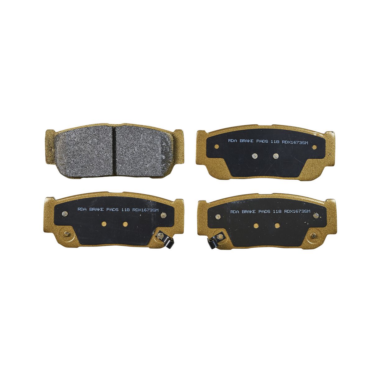 RDA Brakes Extreme Brake Pad Set Rear RDX1673SM