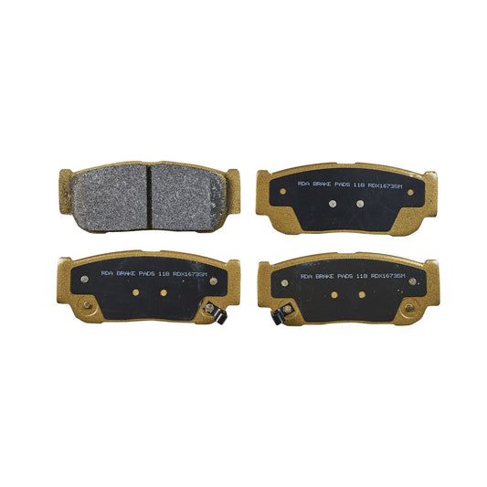 RDA Brakes Extreme Brake Pad Set Rear RDX1673SM