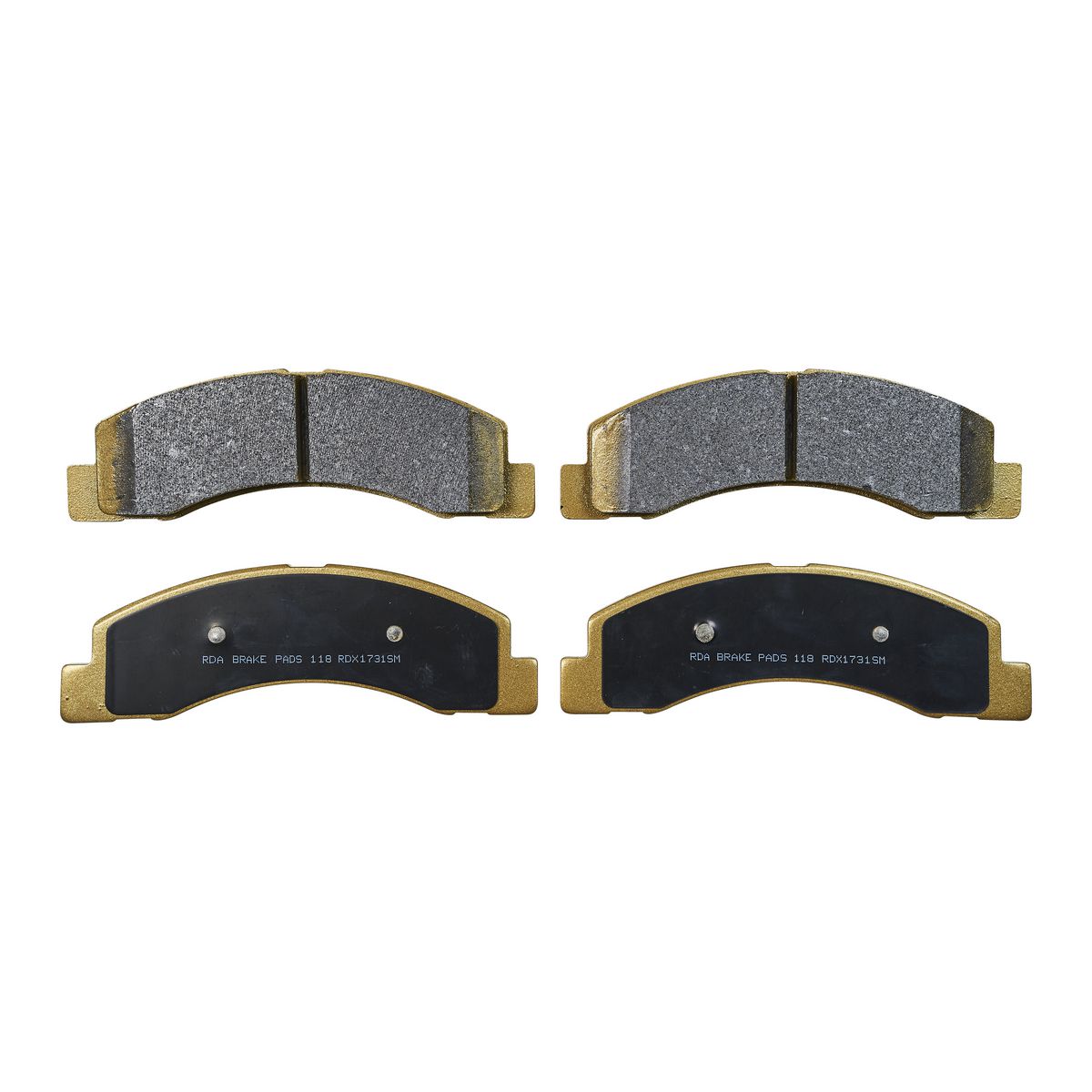 RDA Brakes Extreme Brake Pad Set Front RDX1731SM