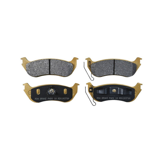 RDA Brakes Extreme Brake Pad Set Rear RDX1937SM