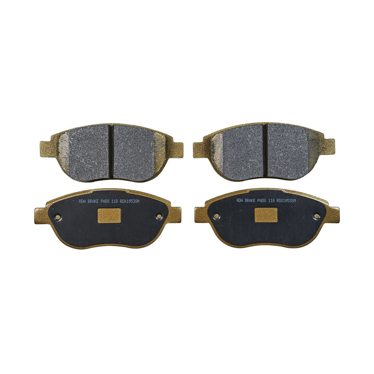 RDA Brakes Extreme Brake Pad Set Front RDX1953SM