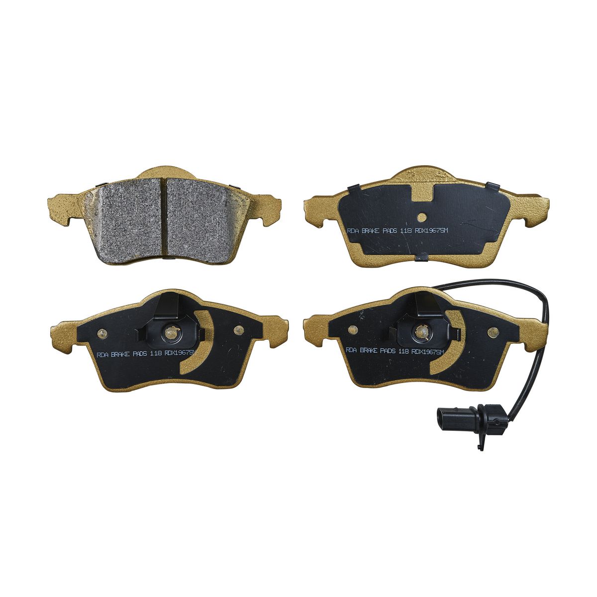 RDA Brakes Extreme Brake Pad Set Front RDX1967SM