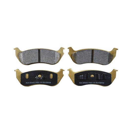RDA Brakes Extreme Brake Pad Set Rear RDX1986SM