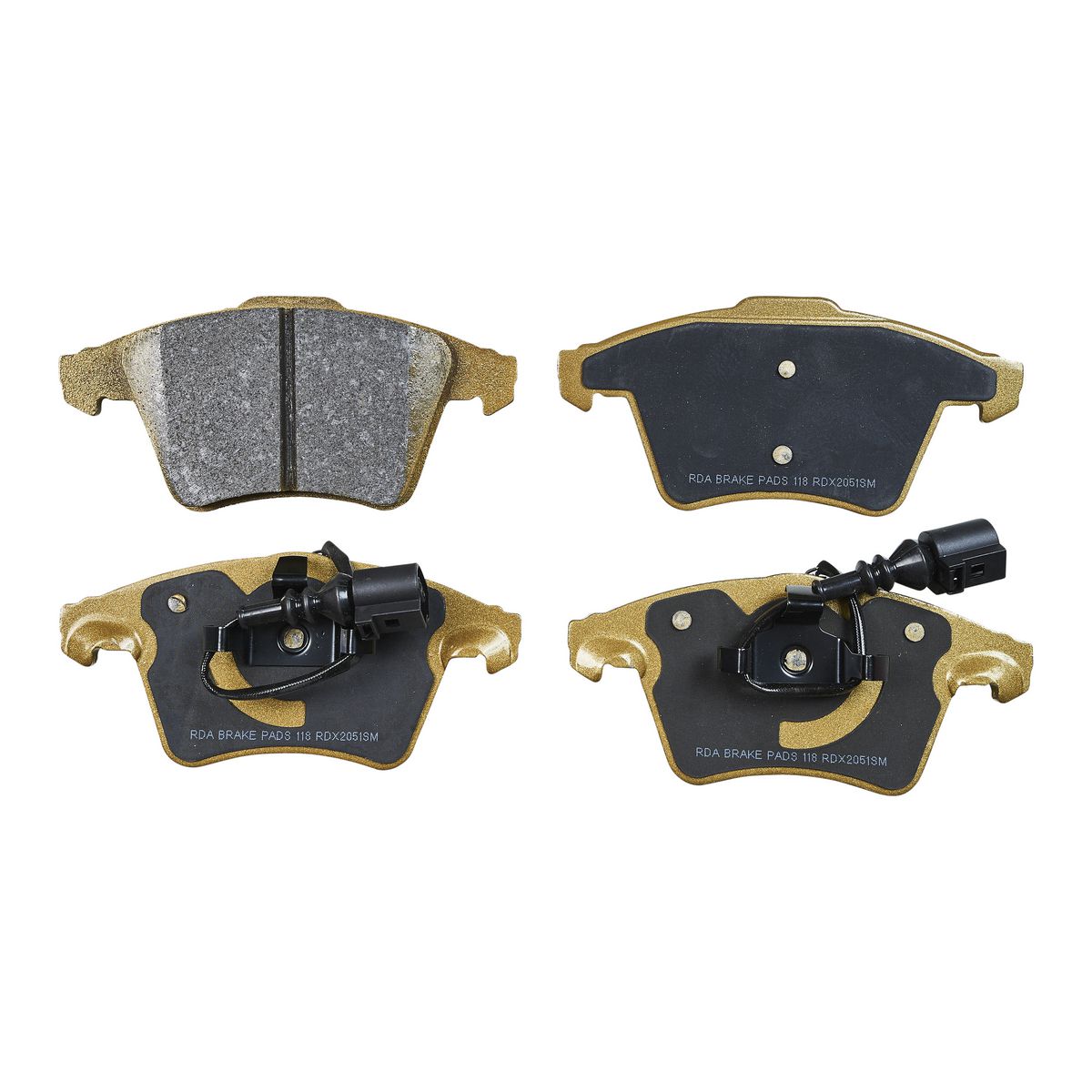 RDA Brakes Extreme Brake Pad Set Front RDX2051SM