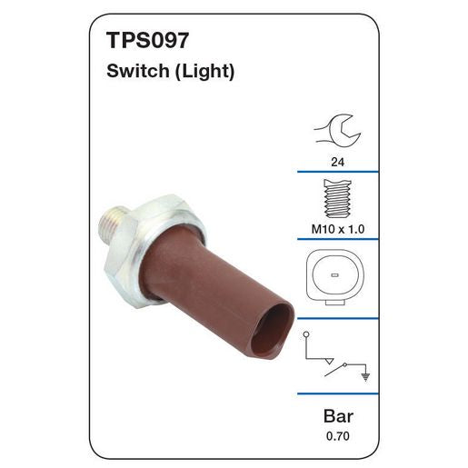 Tridon Oil Pressure Switch TPS097