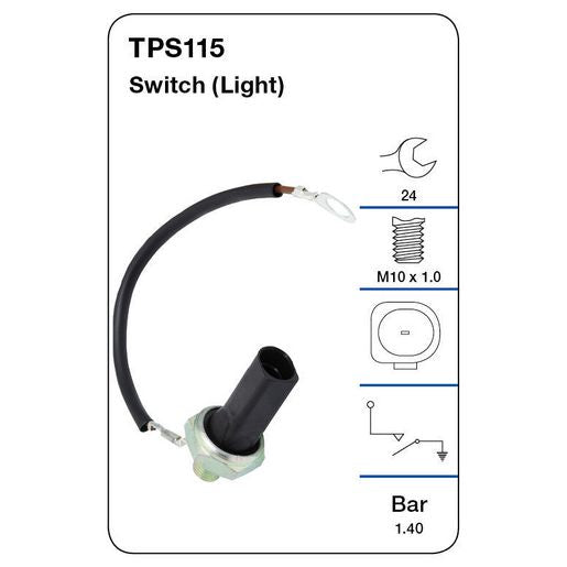 Tridon Oil Pressure Switch TPS115