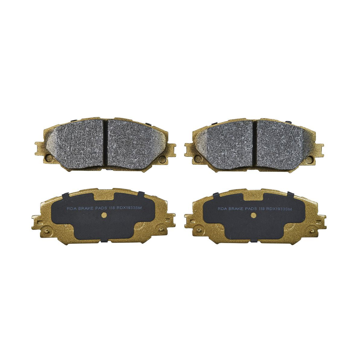 RDA Brakes Extreme Brake Pad Set Front RDX1933SM