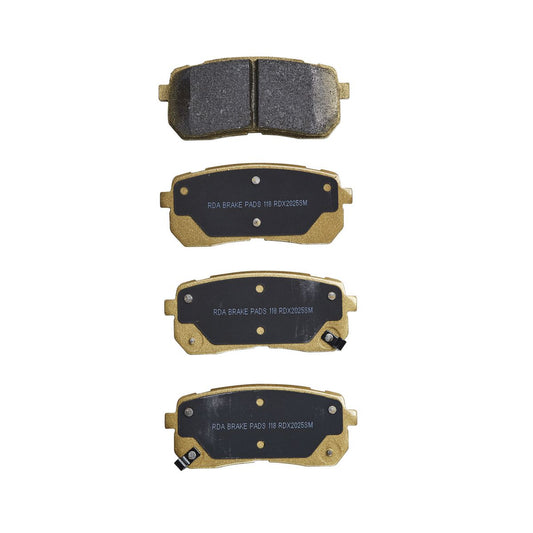 RDA Brakes Extreme Brake Pad Set Rear RDX2025SM
