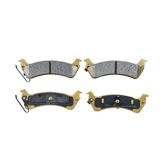 RDA Brakes Extreme Brake Pad Set Rear RDX7502ASM