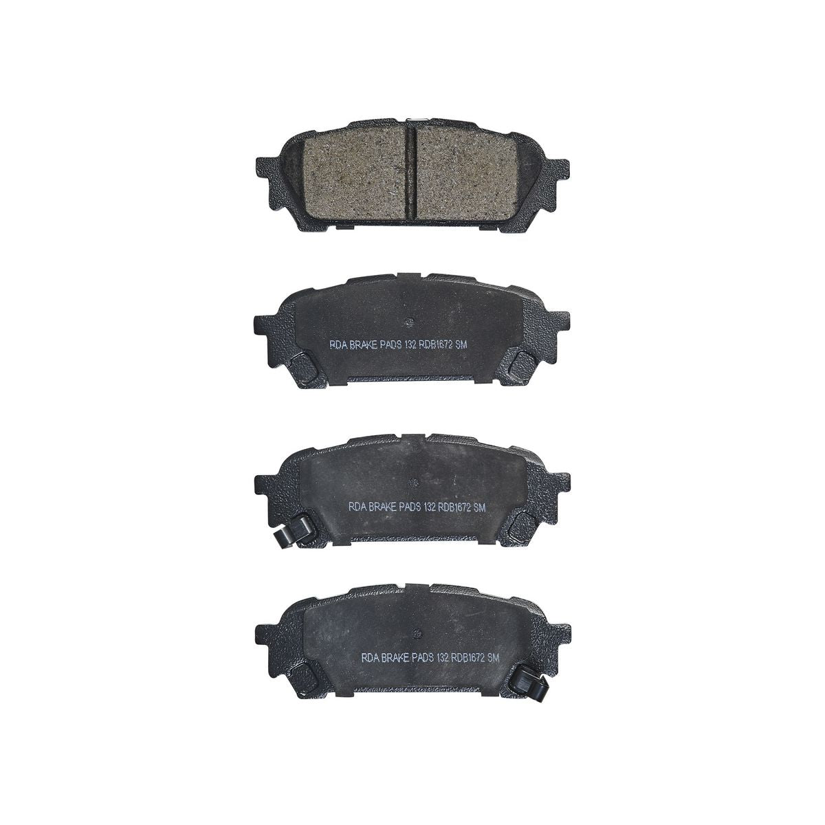 RDA GP Max Brake Pad Set Rear RDB1672