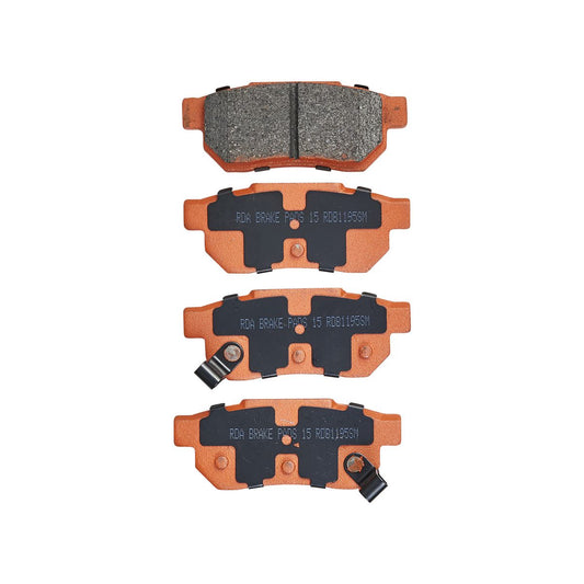 RDA GP Max Brake Pad Set Rear RDB1195