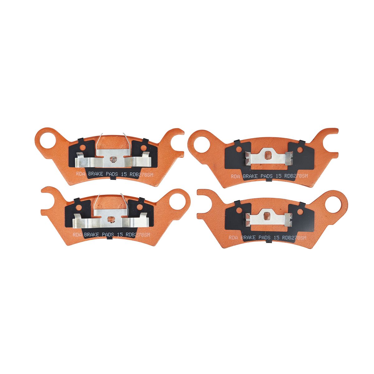 RDA GP Max Brake Pad Set Front RDB278