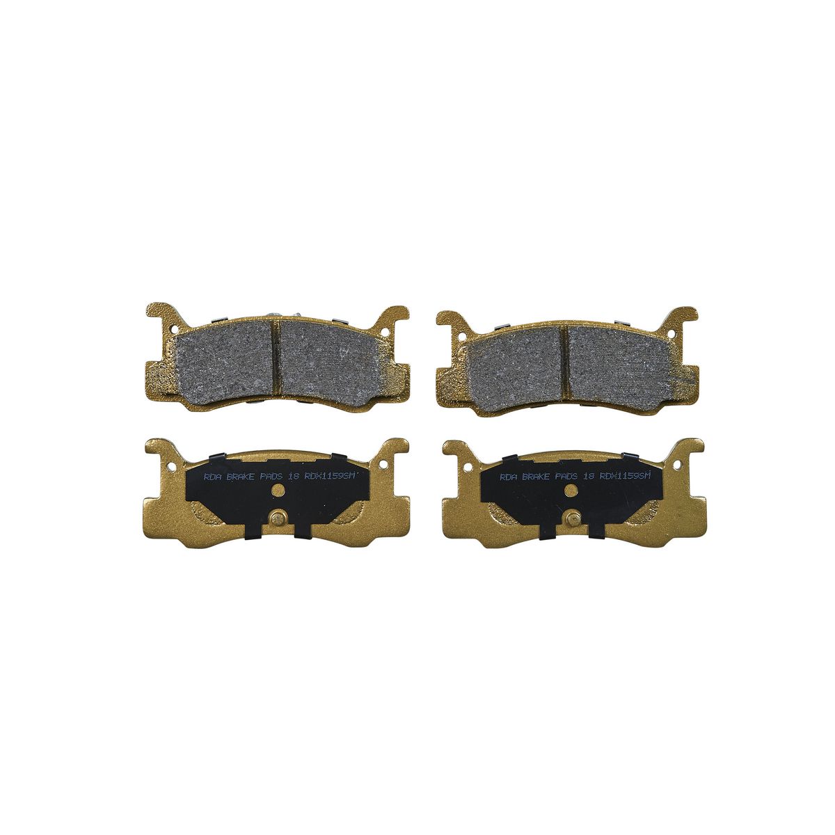 RDA Brakes Extreme Brake Pad Set Rear RDX1159SM