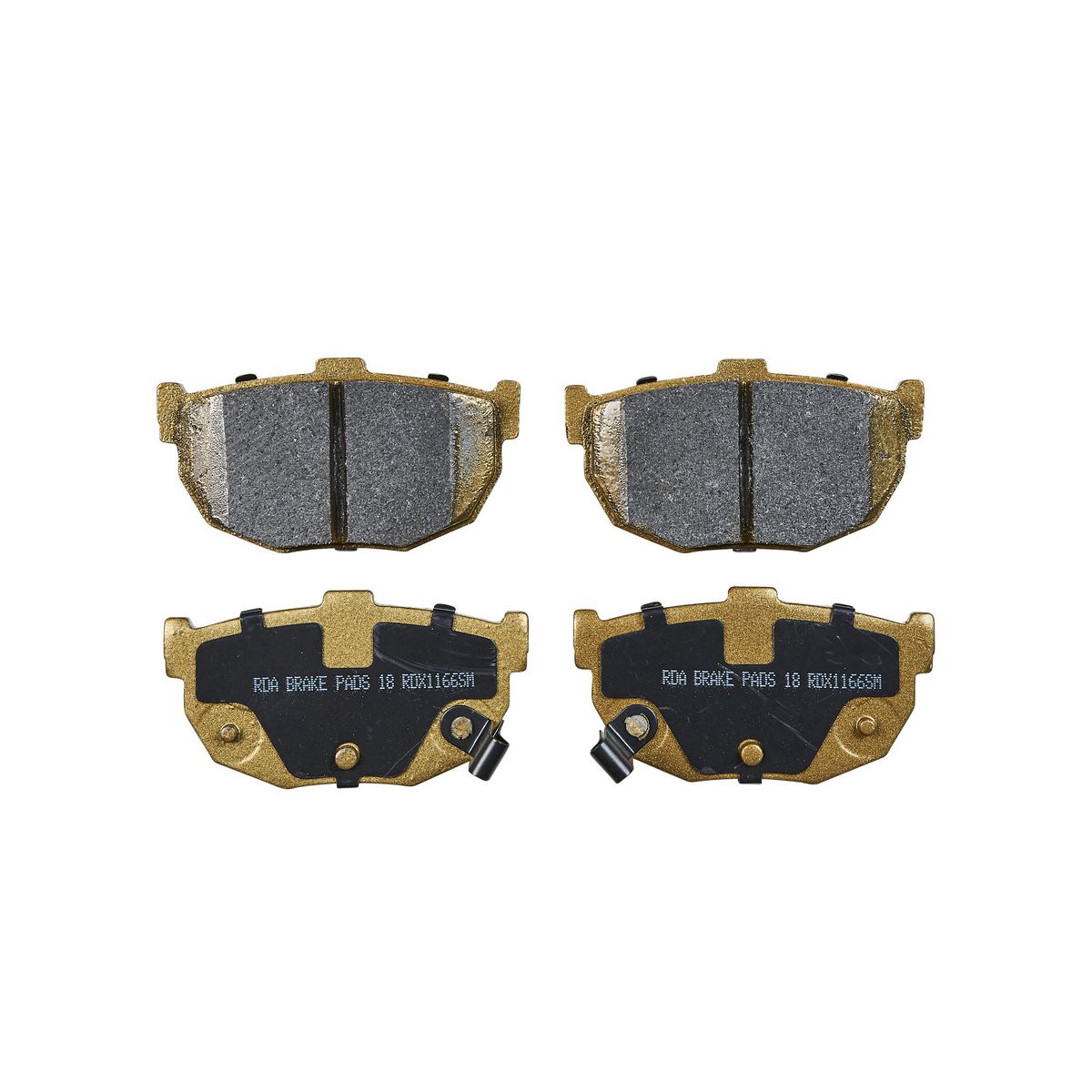 RDA Brakes Extreme Brake Pad Set Rear RDX1166SM