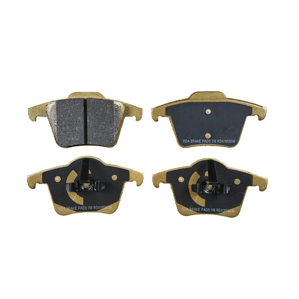 RDA Brakes Extreme Brake Pad Set Rear RDX1659SM