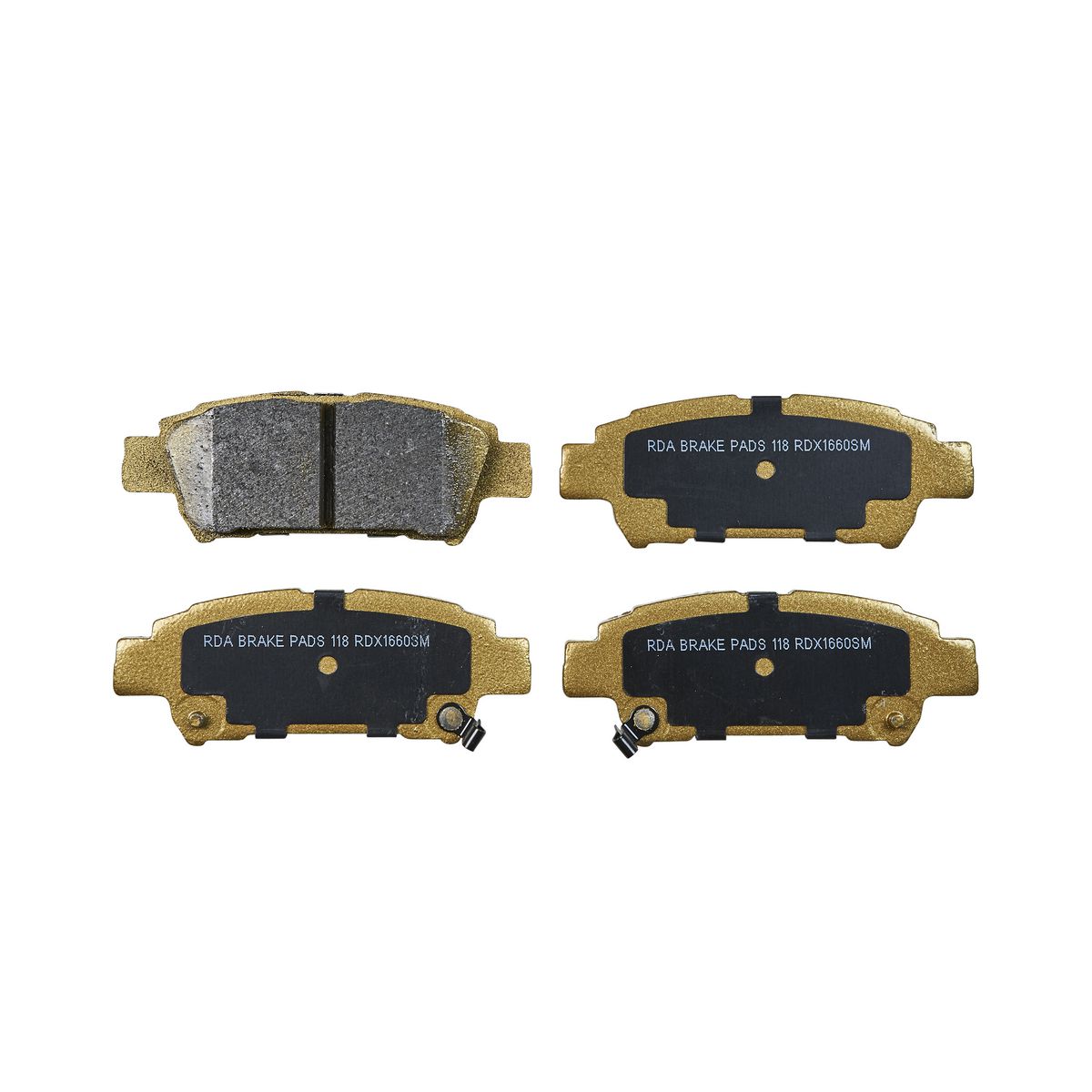 RDA Brakes Extreme Brake Pad Set Rear RDX1660SM