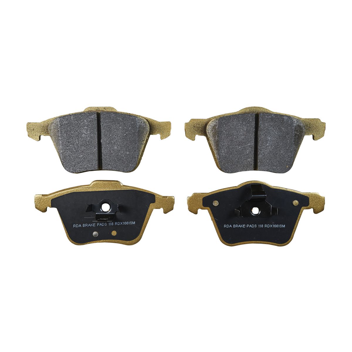 RDA Brakes Extreme Brake Pad Set Front RDX1661SM