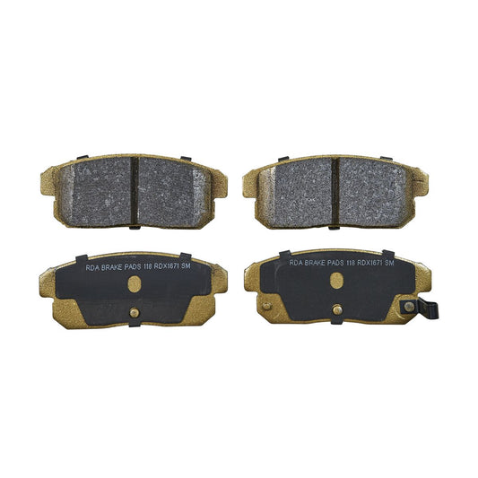RDA Brakes Extreme Brake Pad Set Rear RDX1671SM