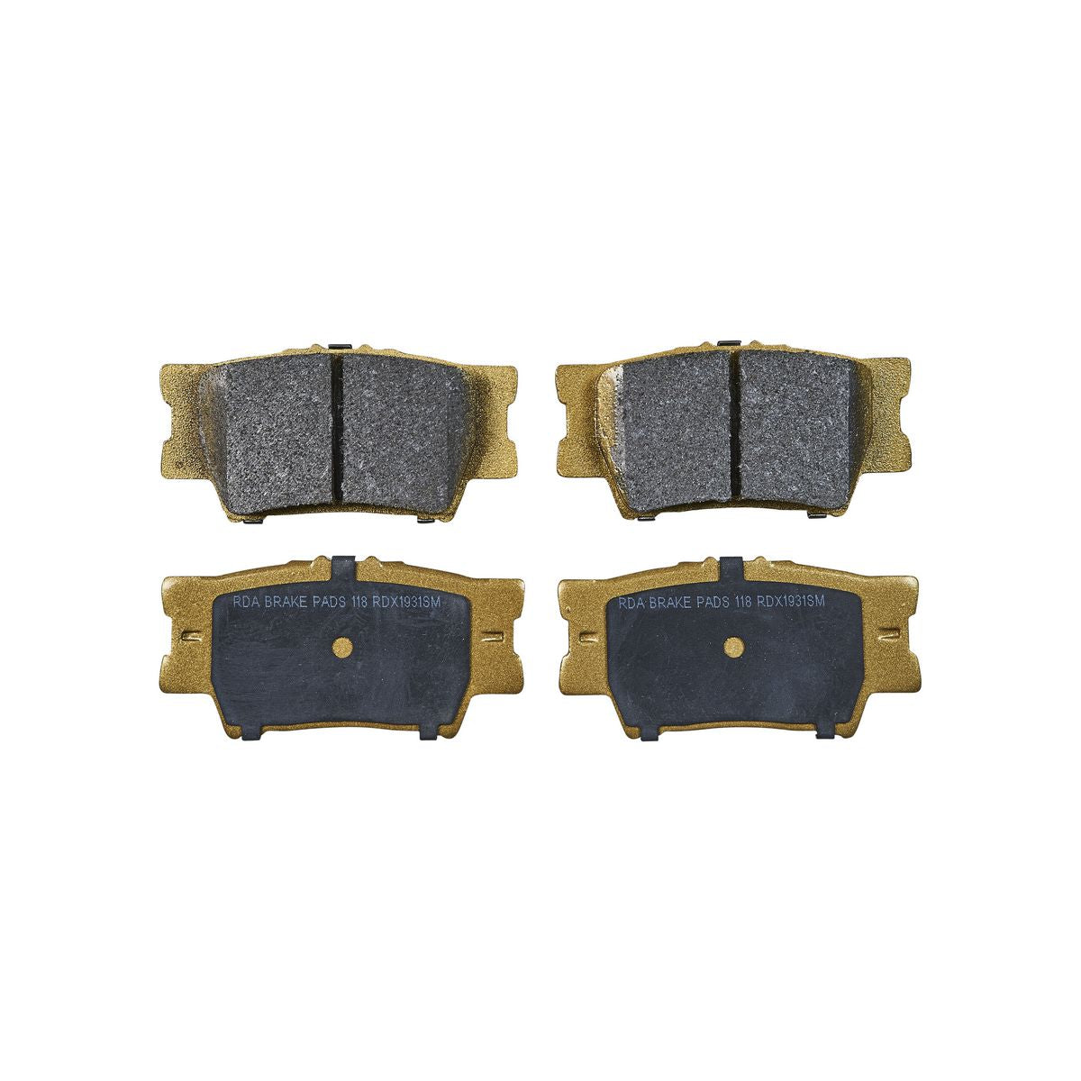 RDA Brakes Extreme Brake Pad Set Rear RDX1931SM
