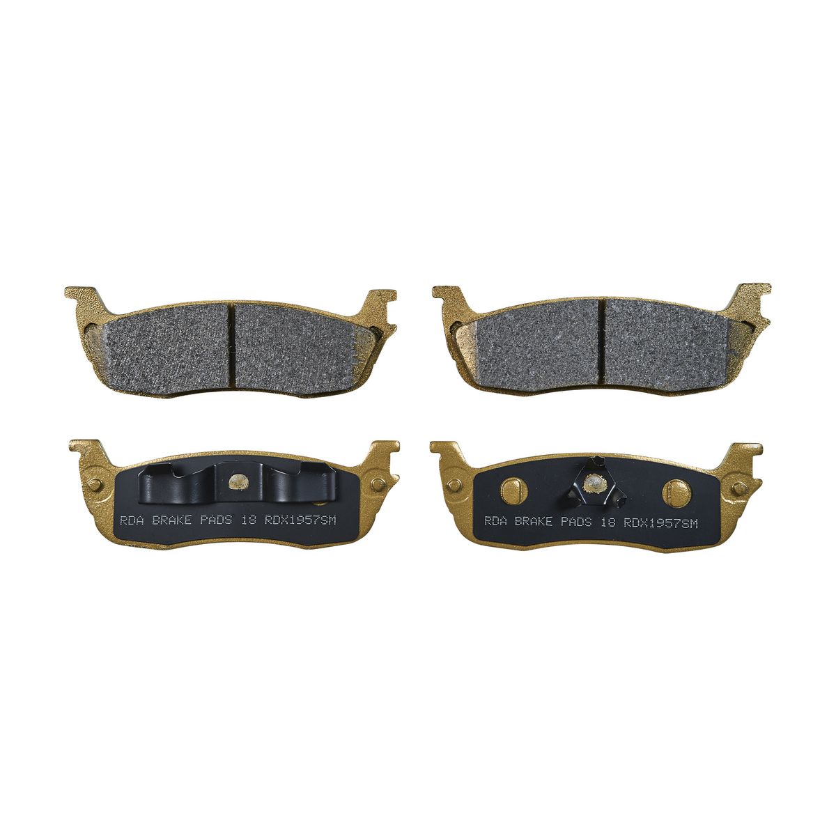 RDA Brakes Extreme Brake Pad Set Rear RDX1957SM