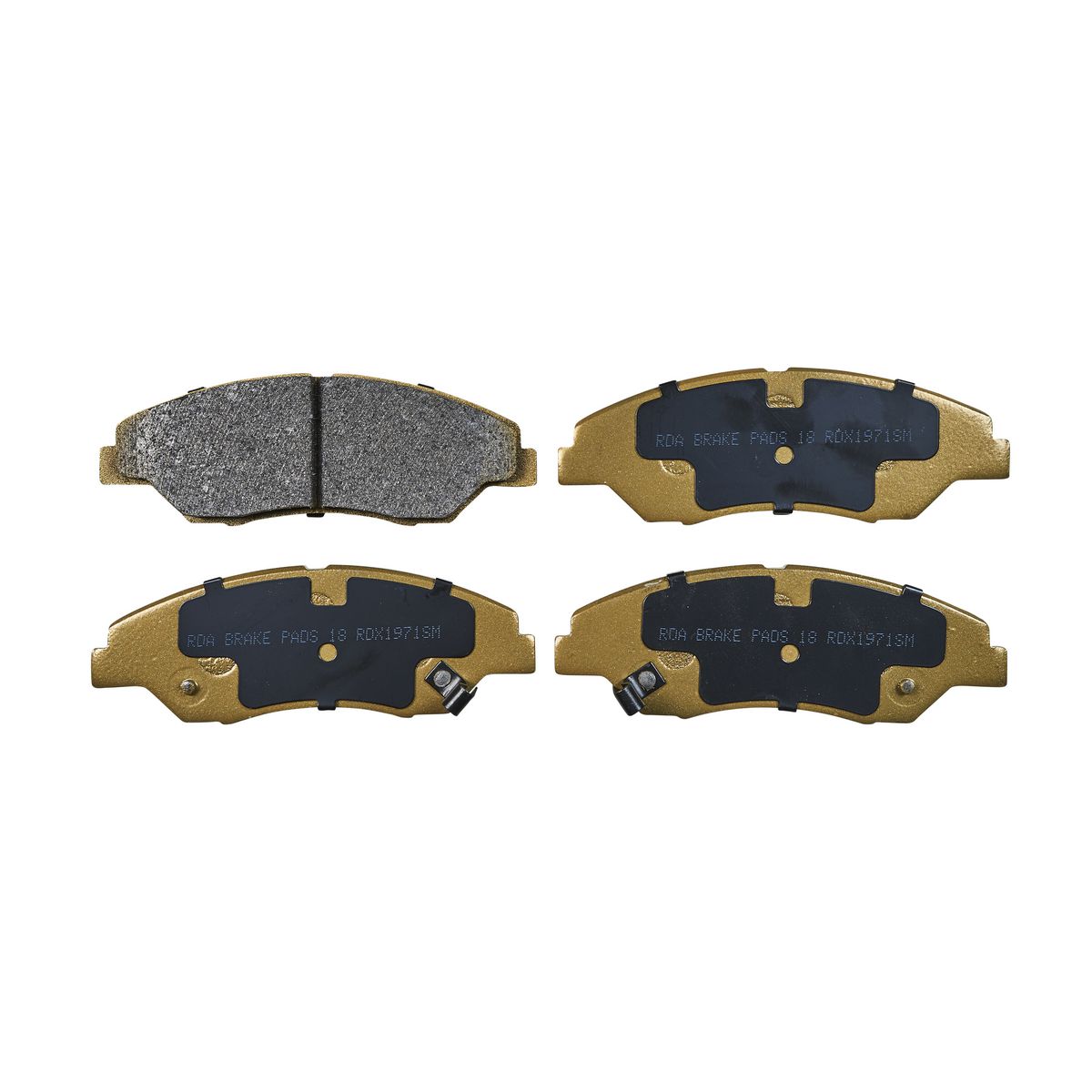 RDA Brakes Extreme Brake Pad Set Front RDX1971SM