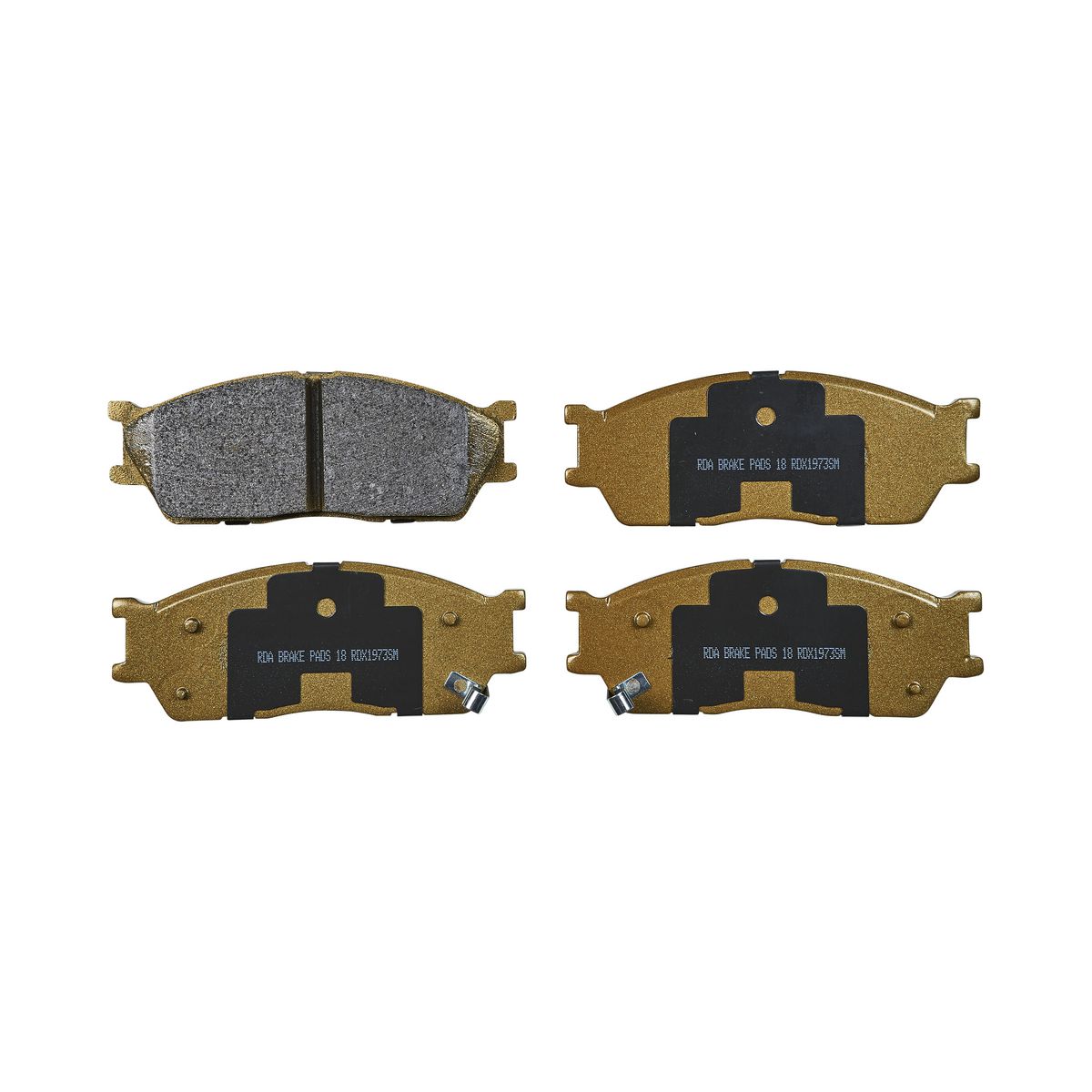 RDA Brakes Extreme Brake Pad Set Front RDX1973SM