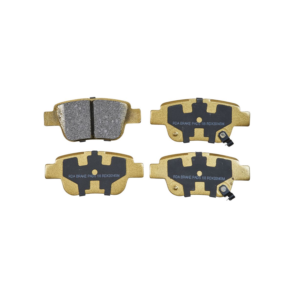 RDA Brakes Extreme Brake Pad Set Rear RDX2014SM