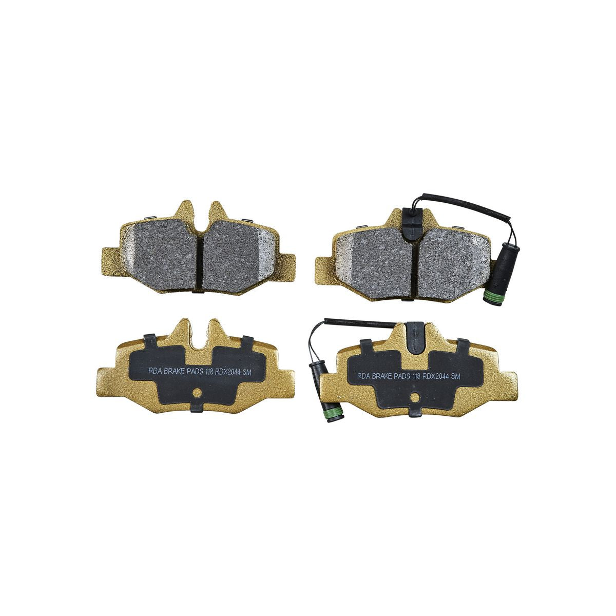 RDA Brakes Extreme Brake Pad Set Rear RDX2044SM